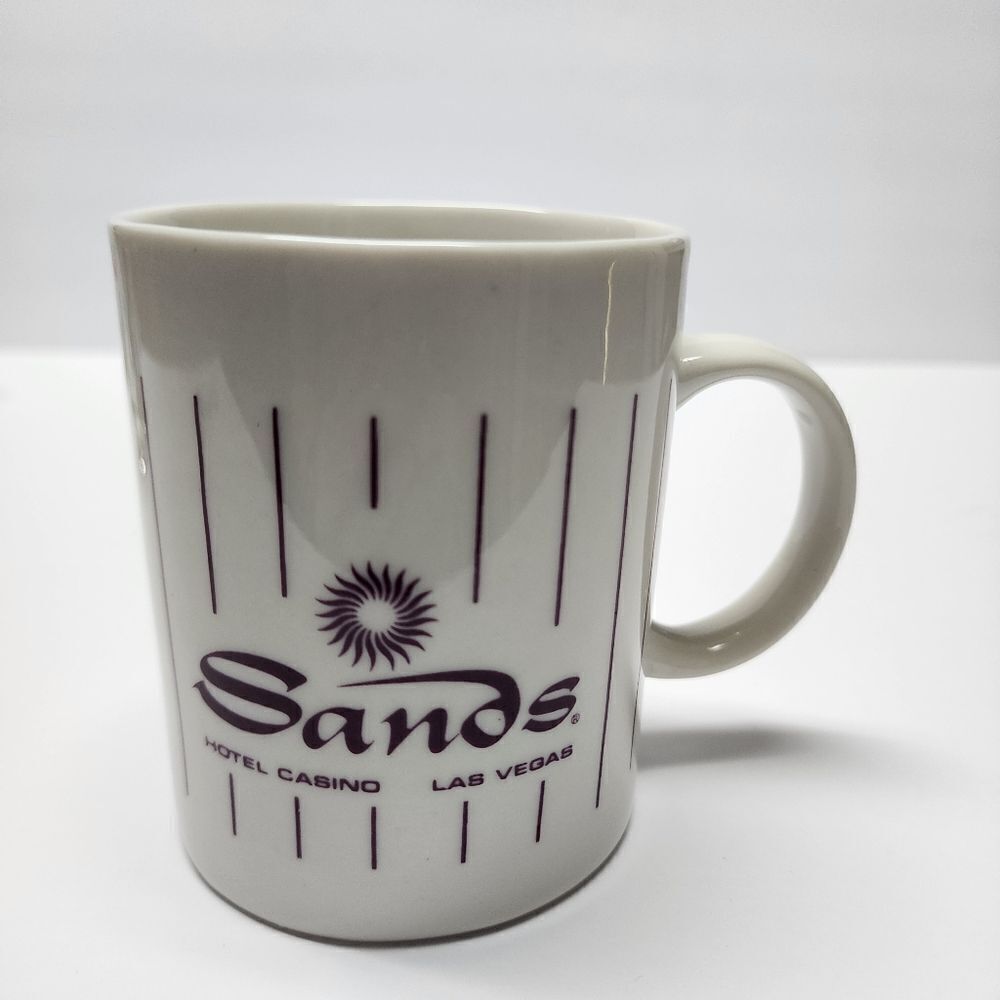 Vintage Sands Hotel Casino Las Vegas Ceramic Coffee Mug